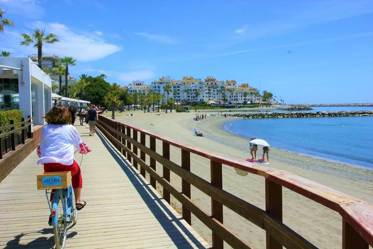 Beachfront Puerto Banus Marbella Apartment